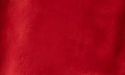 French Connection Ennis Satin Button-up Shirt In Burgundy