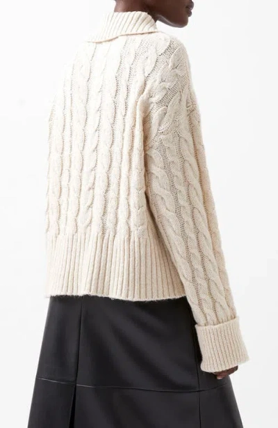 French Connection Kyla Sparkle Sweater In Neutral