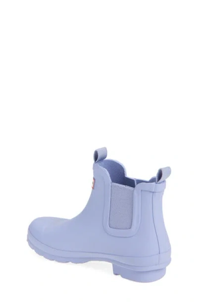Hunter Kids' Original Waterproof Chelsea Rain Boot In Blue