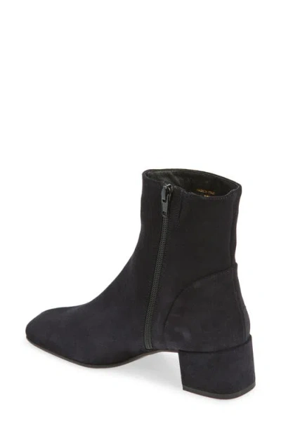Aquatalia Loretta Suede Bootie In Black