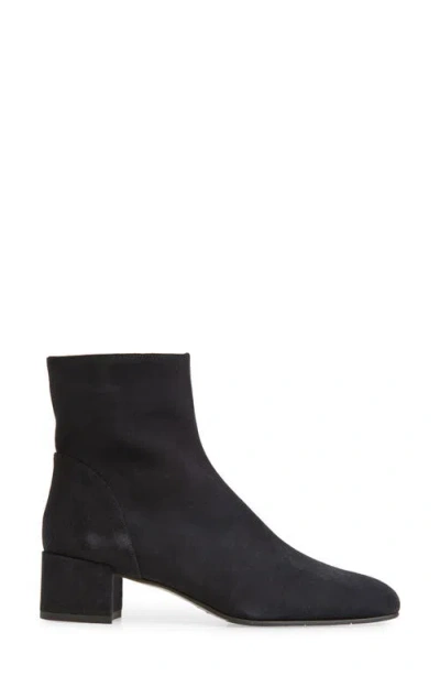 Aquatalia Loretta Suede Bootie In Black