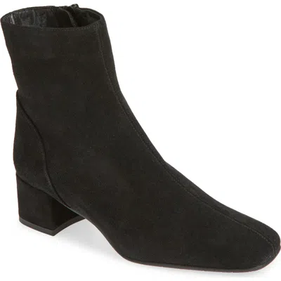 Aquatalia Loretta Suede Bootie In Black