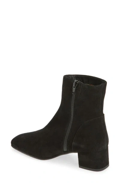 Aquatalia Loretta Suede Bootie In Black