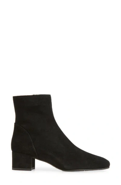 Aquatalia Loretta Suede Bootie In Black