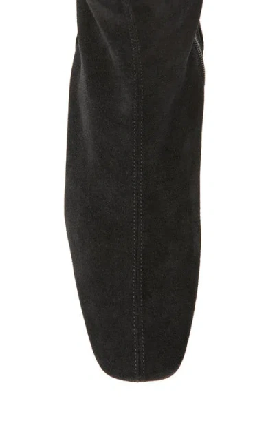 Aquatalia Loretta Suede Bootie In Black