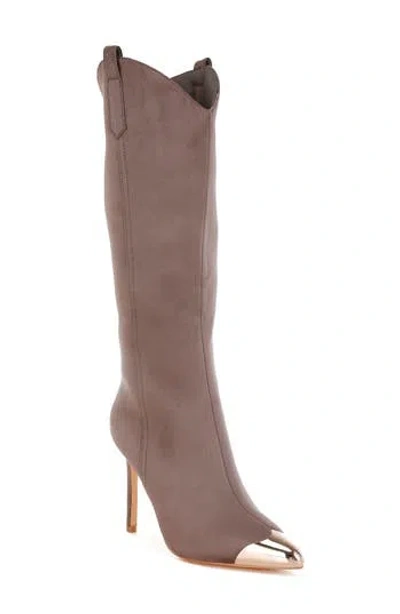 London Rag Ridda Western Boot In Brown