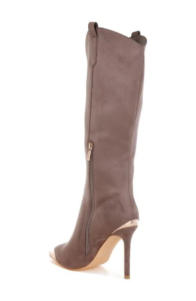 London Rag Ridda Western Boot In Brown