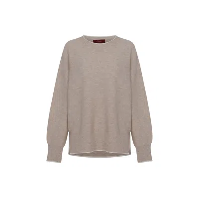 Callaite Women's Gold Pure Cashmere Vittoria Pullover In Neutral