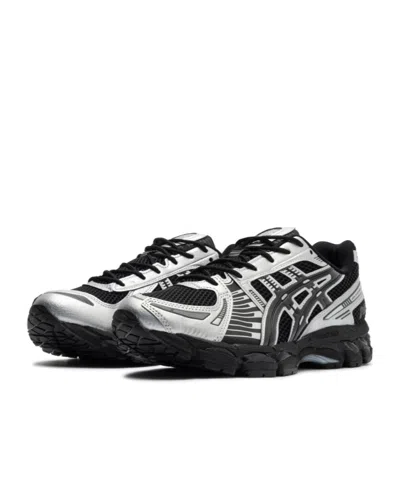 Asics Mens Gel Kayano 12 Woven Trainers Black Graphite Grey In Black