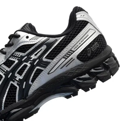 Asics Mens Gel Kayano 12 Woven Trainers Black Graphite Grey In Black