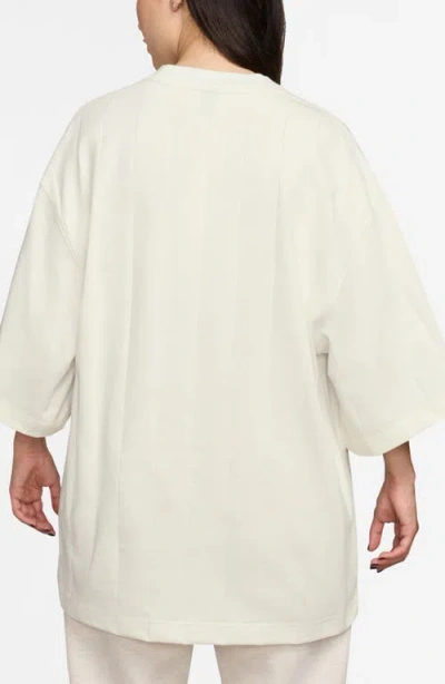 Jordan 23 Appliqué Loose Fit Top In Neutral