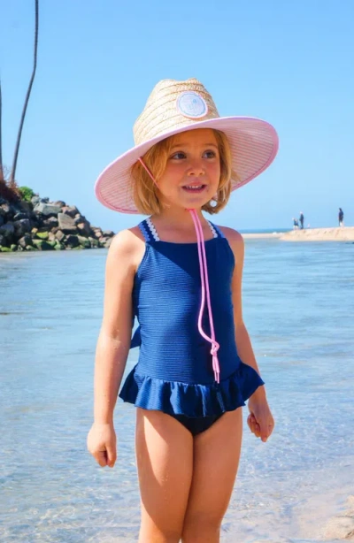 Bits & Bows Lifeguard Straw Hat In Gold