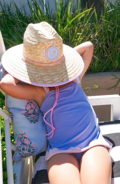 Bits & Bows Lifeguard Straw Hat In Gold