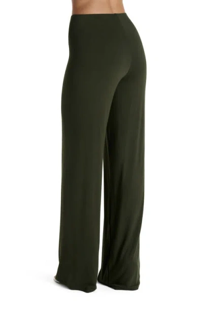 Naked Wardrobe Pull-on Wide Leg Pants In Black