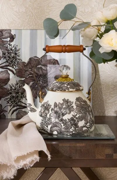 Mackenzie-childs Mackenzie Childs English Garden Kettle In Multi
