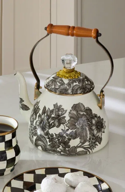 Mackenzie-childs Mackenzie Childs English Garden Kettle In Multi