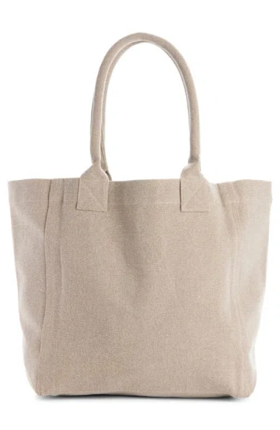 Isabel Marant Small Yenky Canvas Tote In Neutral