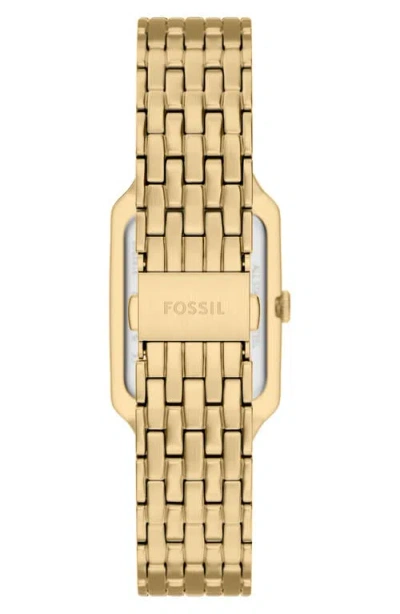 Fossil Women's Raquel Green Dial Watch In Gold