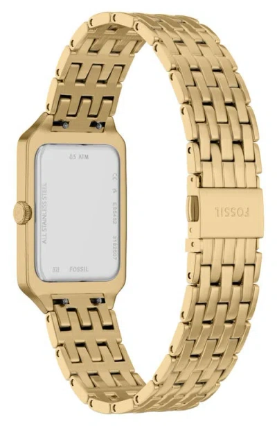 Fossil Women's Raquel Green Dial Watch In Gold