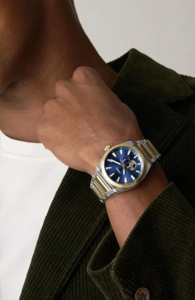 Fossil Everett Automatic Bracelet Watch, 42mm In Brown