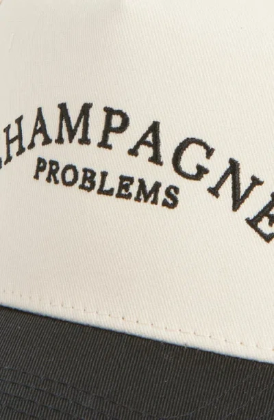 Kenzkustomz Champagne Problems Trucker Hat In Brown