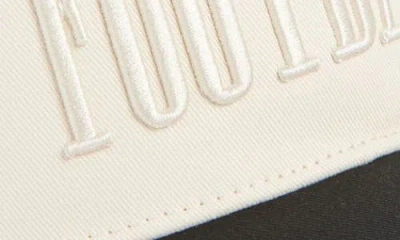 Kenzkustomz Football Canvas Snapback Baseball Cap In Brown