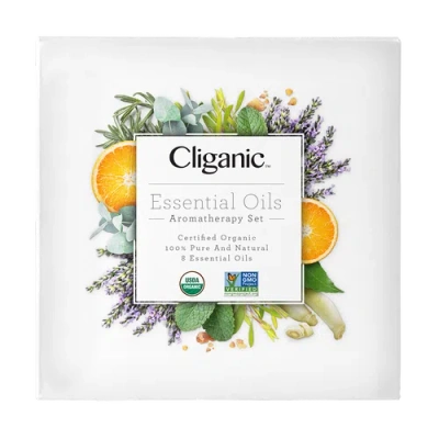 Cliganic Organic Aromatherapy Set In Multi