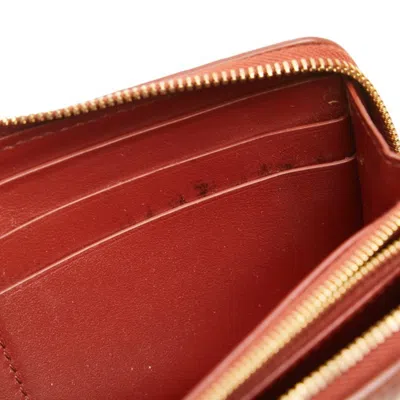 Pre-owned Bottega Veneta Intrecciato Brown Leather Long Wallet (bi-fold) ()