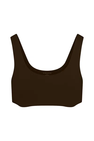 Anemos Tankini Bikini Top In Brown