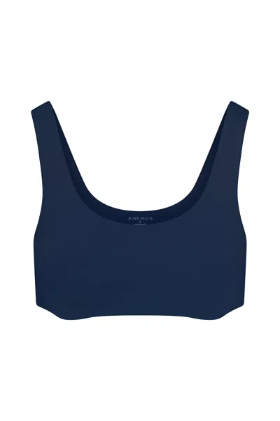 Anemos Tankini Bikini Top In Blue