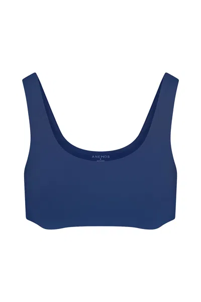 Anemos Tankini Bikini Top In Blue