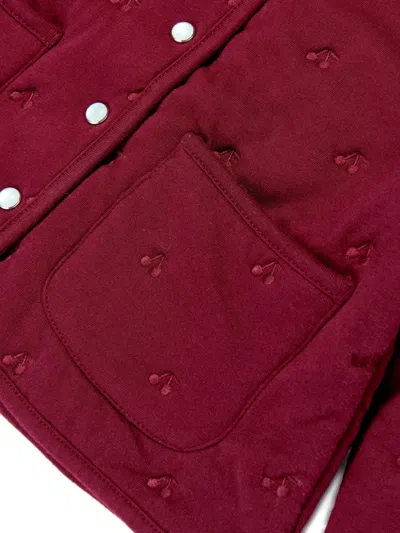 Bonpoint Girls Jeanna Jacket In Red