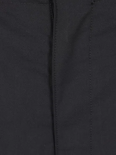 Junya Watanabe Wool-blend Cargo Pants In Black