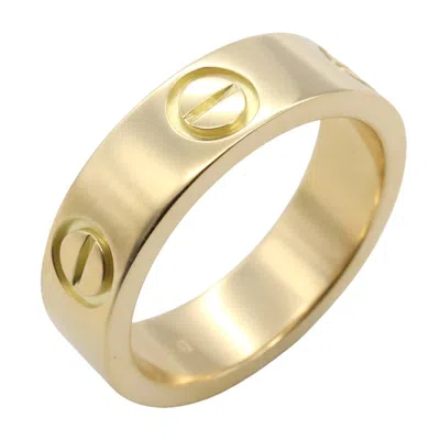 Pre-owned Cartier Gold Yellow Gold (18k) Band Ring ()
