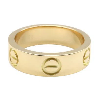 Pre-owned Cartier Gold Yellow Gold (18k) Band Ring ()
