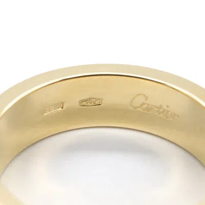 Pre-owned Cartier Gold Yellow Gold (18k) Band Ring ()