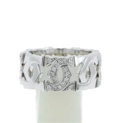 Pre-owned Cartier White Gold White Gold (18k) Band Ring ()