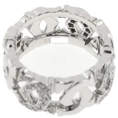 Pre-owned Cartier White Gold White Gold (18k) Band Ring ()