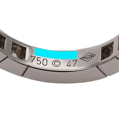Pre-owned Cartier White Gold White Gold (18k) Band Ring ()