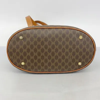 Pre-owned Celine Brown Pvc Tote Bag ()