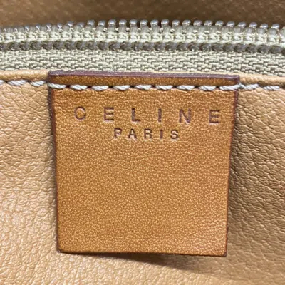 Pre-owned Celine Brown Pvc Tote Bag ()
