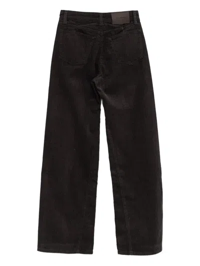 Our Legacy Treble Cut Cotton Trousers In Brown