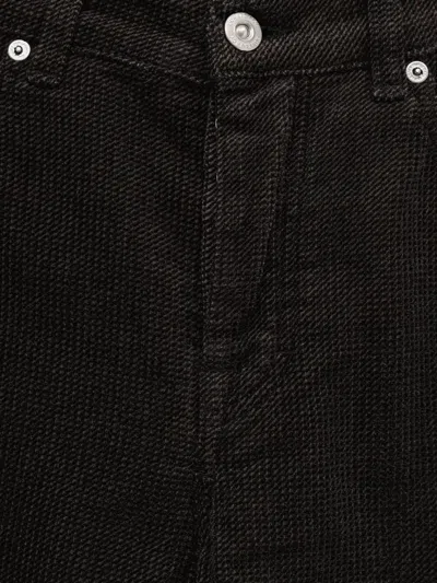 Our Legacy Treble Cut Cotton Trousers In Brown