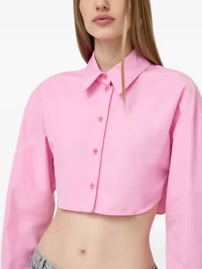 Patrizia Pepe Buttoned Shirt In Pink