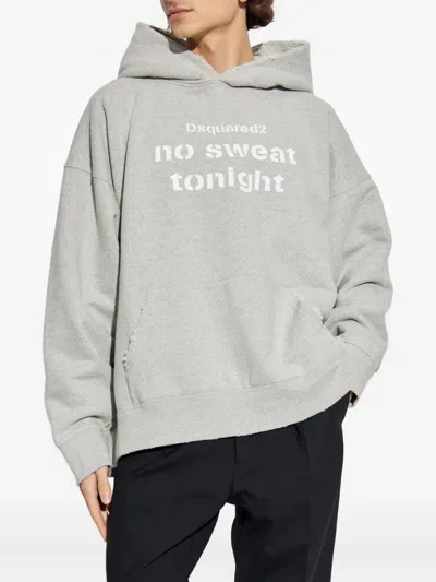 Dsquared2 Long Sleeve Sweatshirt In Gray