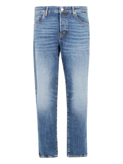 Department Five Newman Pantalone Tapered In Blue