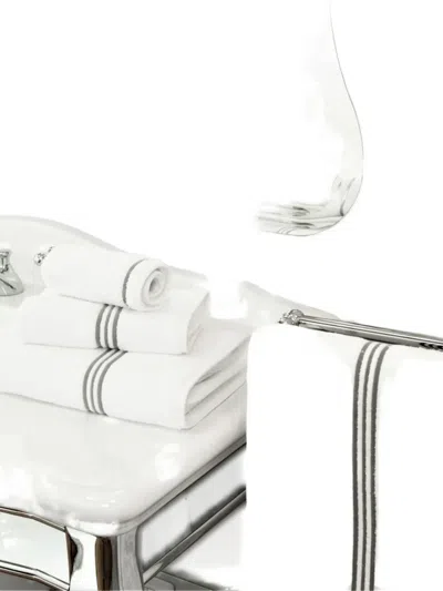 Frette Bourdon Terry Towels Set In White