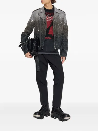 Dsquared2 Graphic-print T-shirt In Black