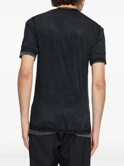 Dsquared2 Graphic-print T-shirt In Black