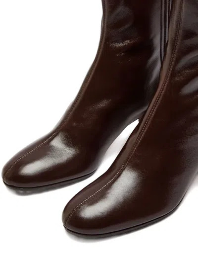 Aquazzura Boots Brown In Brown